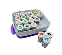 Grehge on Set de coloration alimentaire dans un organiseur pratique Wilton (20 x 28 g)