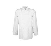GREIFF Gastro Moda 5580 Veste de cuisine basique pour homme Coupe droite, Blanc., L