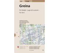 Greina - Échelle 1 : 25 000 - Collectif - Office Federal De Topographie Suisse - Atlas / carte
