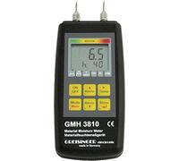 Greisinger GMH 3810 Humidimètre des matériaux Plage de mesure de l'humidité de construction (plage) 4 à 100% vol