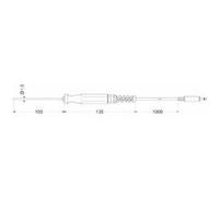 Greisinger GTF 175/1.6 Sonde dimmersion -70 à 200 °C sonde Pt1000 G