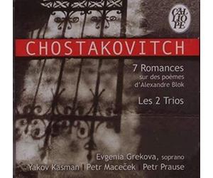 Grekova - 7 Romances Sur Des Poèmes De Blok - Les 2 Trios