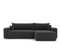 GREKPOL Canapé d'angle Convertible 278x145 - 3 Places Convertible - Espace de Rangement - Canapé Lit - Sofa XL