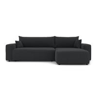 GREKPOL Canapé d'Angle Convertible 278x145 à Gauche ou à Droite - 3 Places Avec Espace de Rangement - Lit - Sofa XL