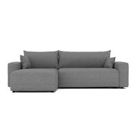 GREKPOL Canapé d'Angle Convertible 278x145 à Gauche ou à Droite - 3 Places Avec Espace de Rangement - Sofa Lit XL