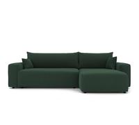 GREKPOL Canapé d'Angle Convertible 278x145 à Gauche ou à Droite - 3 Places Avec Espace de Rangement - Sofa Lit XL