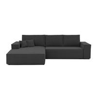 GREKPOL Canapé d'Angle Convertible 294x185 - Tissu Poso - Avec Espace de Rangement - Sofa XL 3 Places - Canapé Lit - Gauche