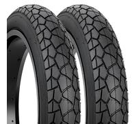 GRELiving 76-406 Pneu de vélo électrique 20 x 3,0" Fat Bike Tire 40PSI 3.0 Pneu de vélo électrique / VTT / Snow Bike (2 pneus + 2 leviers de pneu, sans chambre à air, 20 x 3,0)