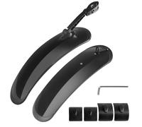 GRELiving Garde-boue de vélo - 20 x 3,0-4,0 pouces - Fat Bike Fender - Garde-boue pour VTT, tout-terrain