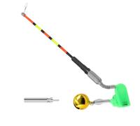 Grelots de canne à pêche,Dispositif électronique localisateur et lumière,Sonnette de pêche | Pour bateau, étang, ruisseau, kayak, ponton, poisson-chat, carpe, eau salée, eau douce