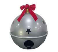 Grelots de Noël géants d'extérieur Décor de fête imperméable en PVC de 58 | Cloche de Noël Gonflable Géante pour Jardin, Extérieur, Cour, Porche, Pelouse, , Passage, Paysage, Fête