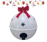Grelots de Noël géants d'extérieur Grand décor de Jardin, 58 cm, en PVC | Décorations de Noël gonflables pour Jardin, Extérieur, Cour, Porche, Pelouse, , Passage, Paysage, Fête