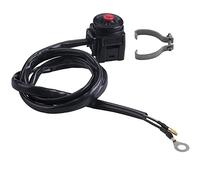 Greluma 1 Pc Universel Moto Interrupteur Guidon Moto Kill Stop Interrupteur Klaxon Bouton 22mm (7/8 ")