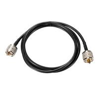 Greluma 1 Pièce 1.2m UHF mâle PL-259 vers UHF mâle PL-259 RG58 câble coaxial pour Radio HAM et CB, analyseur d'antenne, charge factice, compteur SWR