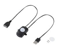 Greluma 1 pièce DC 5-24v 2a Mini pir Mouvement capteur Interrupteur, d'occupation capteur Interrupteur pour l'éclairage DIY LED, Automatique Interrupteur Bande Lumineuse LED avec Port USB