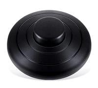 Greluma 1 pièce Interrupteur à pédale pour lampadaire, interrupteur à pédale AC 100-250 V, interrupteur en ligne à pied rond, bouton-poussoir à ressort pour le contrôle marche-arrêt de la lumière LED