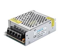 Greluma 1PC Adaptateur d'alimentation 12V 5A 60W, transformateur de commutation régulé universel AC 110V/220V vers DC 12V 5A Convertisseur LED Driver pour bande lumineuse LED, système de sécurité