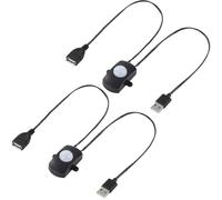 Greluma 2 pcs DC 5-24v 2a Mini pir Mouvement capteur Interrupteur,d'occupation capteur Interrupteur pour l'éclairage DIY LED,Interrupteur Automatique de pir Infrarouge détecteur avec Port USB