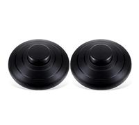 Greluma 2 Pièces Interrupteur à pédale pour lampadaire, interrupteur à pédale AC 100-250V, interrupteur en ligne à pied rond, bouton-poussoir à ressort pour le contrôle marche-arrêt de la lumière LED