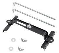 Greluma maintien de la batterie réglable-boulons de 19cm/7,5 pouces,universel ajustable traverse de batterie avec boulon en J,apte à voiture suv, bon contact, résistance à la corrosion