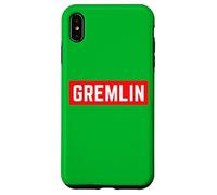 Gremlin Déclaration Humoristique d'humour espiègle Auto-obsolète Coque pour iPhone XS Max