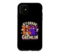 Gremlin Middle Funny School Mischief Locker Kid 6th Grade Coque pour iPhone 11