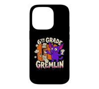 Gremlin Middle Funny School Mischief Locker Kid 6th Grade Coque pour iPhone 14 Pro