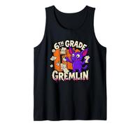 Gremlin Middle Funny School Mischief Locker Kid 6th Grade Débardeur