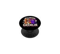 Gremlin Middle Funny School Mischief Locker Kid 6th Grade PopSockets PopGrip Adhésif
