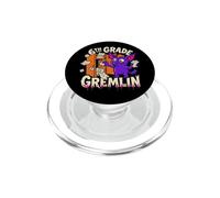 Gremlin Middle Funny School Mischief Locker Kid 6th Grade PopSockets PopGrip pour MagSafe