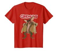 Gremlins Flasher T-Shirt, Enfant, Rouge, 3 Ans