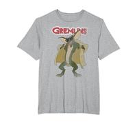 Gremlins Flasher T-Shirt, Homme Grandes Tailles, Gris Chiné, 6X Tall