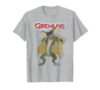 Gremlins Flasher T-Shirt, Homme, Gris Chiné, 6XL