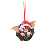 Nemesis Now – Ornement suspendu Gremlins Gizmo en couronne, résine peinte à la main 10 cm