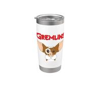 Gremlins Gizmo Logo Gobelet isotherme en acier inoxydable double paroi