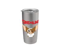 Gremlins Gizmo Logo Gobelet isotherme en acier inoxydable double paroi