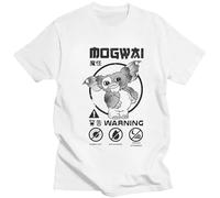 Gremlins Mogwai Rules T Shirt Men Short-Sleeve Gizmo 80s Movie Monster Sci FI T-Shirt Graphic Tee Tops Pure Cotton Tshirt Gift