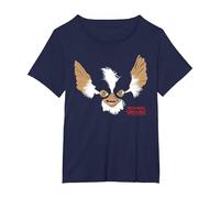 Gremlins Mohawk T-Shirt, Femme Grandes Tailles, Bleu Marine, 6X