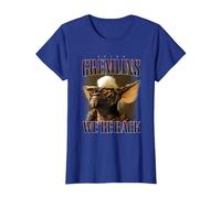Gremlins Nous Sommes de Retour T-Shirt, Femme, Bleu Royal, XS
