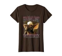 Gremlins Nous Sommes de Retour T-Shirt, Femme, Marron, M