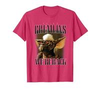 Gremlins Nous Sommes de Retour T-Shirt, Homme, Rouge Chiné, L