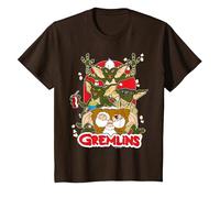 Gremlins Popcorn T-Shirt, Enfant, Marron, 10 Ans