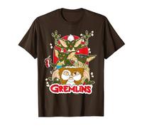 Gremlins Popcorn T-Shirt, Homme, Marron, M
