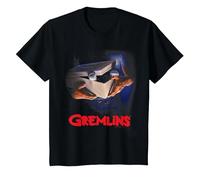 Gremlins Poster T-Shirt, Enfant, Noir, 8 Ans