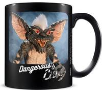 Gremlins - Tasse à café "Dangerously Cute" PM3688 (Taille unique) (Noir/Blanc/Bleu)