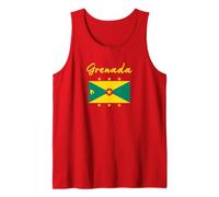 Grenada Flag Grenadian Caribbean Carnival Mas Débardeur