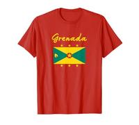 Grenada Flag Grenadian Caribbean Carnival Mas T-Shirt