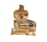 Grenade Barre Hyperprotéinée à Faible Teneur en Glucides - Caramel Chaos, 12 x 60 g (L'emballage peut varier)
