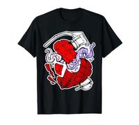 Grenade d'amour T-Shirt Graphique avec Valeur