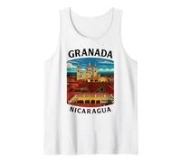 Grenade Nicaragua Cathédrale Coloniale Voyage 505 Leon Torogoz Débardeur